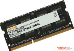 Оперативная память Digma 8ГБ DDR3 SODIMM 1600 МГЦ DGMAS31600008D (219577)