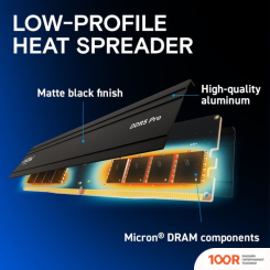 Оперативная память Crucial PRO 2X32ГБ DDR5 5600 МГЦ CP2K32G56C46U5 (219481)