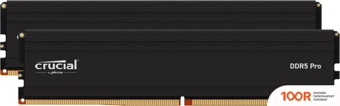 Оперативная память Crucial PRO 2X24ГБ DDR5 6000 МГЦ CP2K24G60C48U5 (219479)