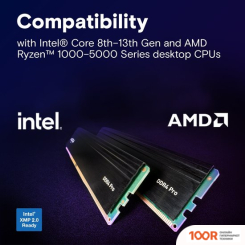 Оперативная память Crucial PRO 2X16ГБ DDR4 3200 МГЦ CP2K16G4DFRA32A (219475)