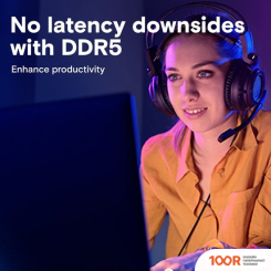 Оперативная память Crucial 2X24ГБ DDR5 SODIMM 5600 МГЦ CT2K24G56C46S5 (219277)