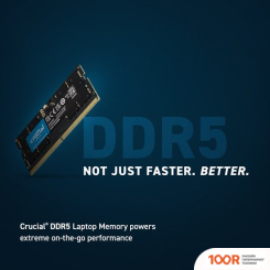 Оперативная память Crucial 16ГБ DDR5 SODIMM 4800МГЦ CB16GS4800 (219266)