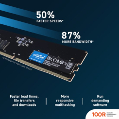 Оперативная память Crucial 16ГБ DDR5 5600 МГЦ CT16G56C46U5 (219263)