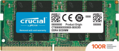 Оперативная память Crucial 16GB DDR4 SODIMM PC4-25600 CT16G4SFRA32A (219258)