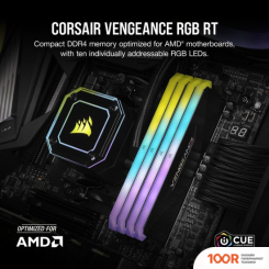 Оперативная память Corsair VENGEANCE RGB RT 2X8ГБ DDR4 4000 МГЦ CMN16GX4M2Z4000C18 (219243)