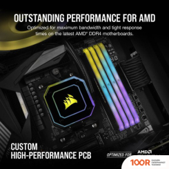 Оперативная память Corsair VENGEANCE RGB RT 2X8ГБ DDR4 4000 МГЦ CMN16GX4M2Z4000C18 (219243)