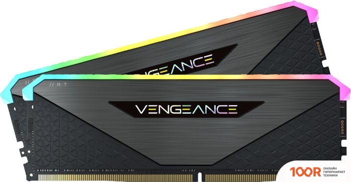 Оперативная память Corsair VENGEANCE RGB RT 2X16ГБ DDR4 3200 МГЦ CMN32GX4M2Z3200C16 (219240)