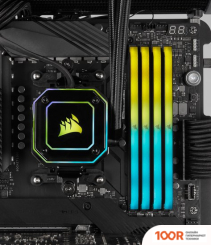 Оперативная память Corsair VENGEANCE RGB RS 2X8ГБ DDR4 3600 МГЦ CMG16GX4M2D3600C18 (219239)
