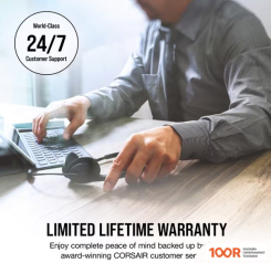 Оперативная память Corsair VENGEANCE RGB PRO SL 2X8ГБ DDR4 3200 МГЦ CMH16GX4M2E3200C16W (219229)