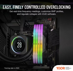 Оперативная память Corsair VENGEANCE RGB 2X32ГБ DDR5 6000 МГЦ CMH64GX5M2B6000Z40 (219201)