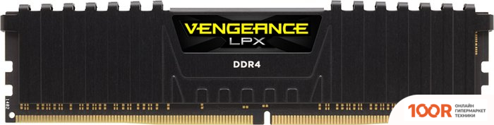 Оперативная память Corsair VENGEANCE LPX 8ГБ DDR4 3200 МГЦ CMK8GX4M1E3200C16 (219155)