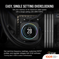 Оперативная память Corsair VENGEANCE 2X32ГБ DDR5 6000 МГЦ CMK64GX5M2B6000Z30 (219119)