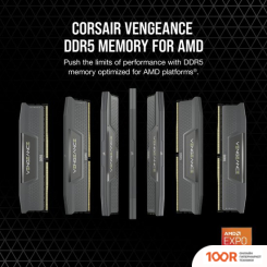 Оперативная память Corsair VENGEANCE 2X32ГБ DDR5 6000 МГЦ CMK64GX5M2B6000Z30 (219119)