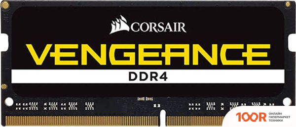 Оперативная память Corsair VENGEANCE 16GB DDR4 SODIMM PC4-19200 CMSX16GX4M1A2400 (219084)