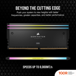 Оперативная память Corsair DOMINATOR TITANIUM RGB 2X32ГБ DDR5 6400 МГЦ CMP64GX5M2B6400C32 (219071)