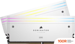 Оперативная память Corsair DOMINATOR TITANIUM RGB 2X32ГБ DDR5 6000 МГЦ CMP64GX5M2B6000C30W (219069)