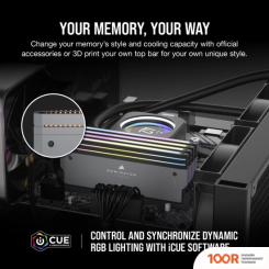 Оперативная память Corsair DOMINATOR TITANIUM RGB 2X16ГБ DDR5 6000 МГЦ CMP32GX5M2B6000Z30 (219055)