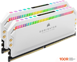 Оперативная память Corsair DOMINATOR PLATINUM RGB 2X8ГБ DDR4 3600 МГЦ CMT16GX4M2C3600C18W (219051)