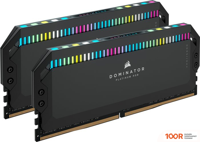 Оперативная память Corsair DOMINATOR PLATINUM RGB 2X16ГБ DDR5 6000 МГЦ CMT32GX5M2D6000Z36 (219039)