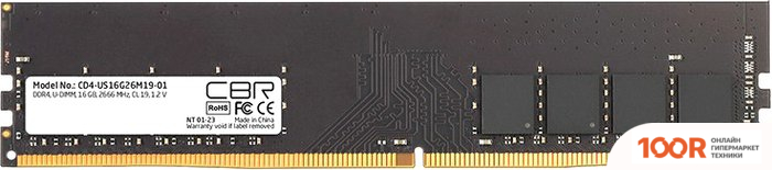 Оперативная память CBR 16ГБ DDR4 2666 МГЦ CD4-US16G26M19-01 (219020)