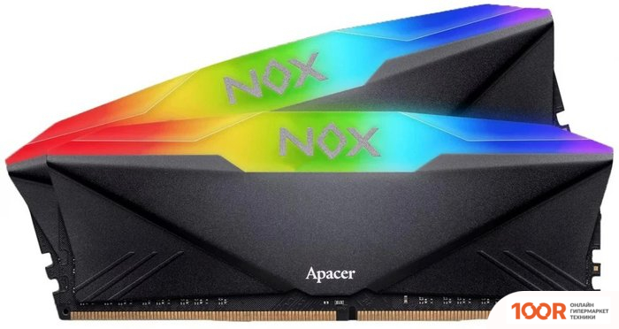 Оперативная память Apacer NOX RGB 2X16ГБ DDR4 3600МГЦ AH4U32G36C25YNBAA-2 (218971)