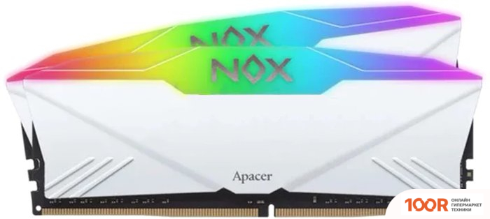 Оперативная память Apacer NOX RGB 2X16ГБ DDR4 3200 МГЦ AH4U32G32C28YNWAA-2 (218970)