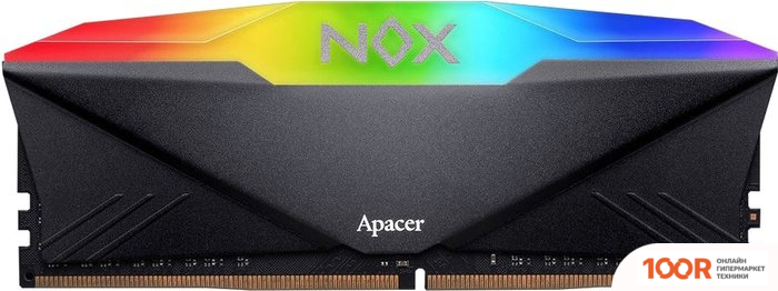 Оперативная память Apacer NOX RGB 16GB DDR4 PC4-25600 AH4U16G32C08YNBAA-1 (218965)