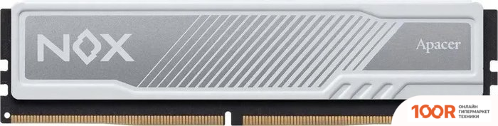 Оперативная память Apacer NOX 8ГБ DDR4 3600 МГЦ AH4U08G36C25YMWAA-1 (218960)