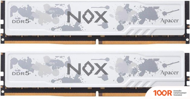 Оперативная память Apacer NOX 2X8ГБ DDR5 5200 МГЦ AH5U16G52C52RMWAA-2 (218950)