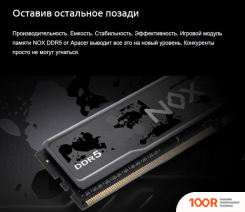 Оперативная память Apacer NOX 2X8ГБ DDR5 5200 МГЦ AH5U16G52C52RMWAA-2 (218950)