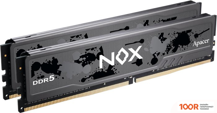 Оперативная память Apacer NOX 2X16ГБ DDR5 5200 МГЦ AH5U32G52C522MBAA-2 (218941)