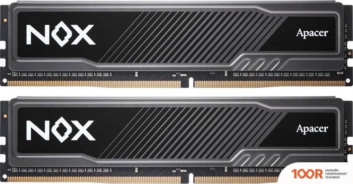 Оперативная память Apacer NOX 2X16ГБ DDR4 3600 МГЦ AH4U32G36C25YMBAA-2 (218939)