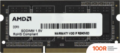 Оперативная память AMD RADEON R3 VALUE SERIES 2GB DDR3 SODIMM PC3-10600 R332G1339S1S-U (218724)