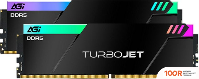 Оперативная память AGI TURBOJET RGB 2X16ГБ DDR5 7200 МГЦ AGI7APC16UD858 (218696)