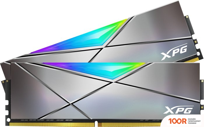 Оперативная память ADATA XPG SPECTRIX D50 RGB 2X8GB DDR4 PC4-38400 AX4U48008G19K-DGM50X (218590)