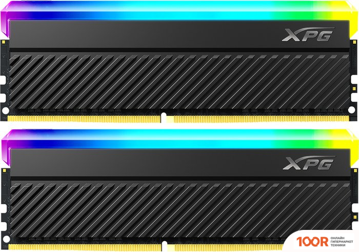 Оперативная память ADATA XPG SPECTRIX D45G RGB 2X8ГБ DDR4 4133 МГЦ AX4U41338G19J-DCBKD45G (218536)