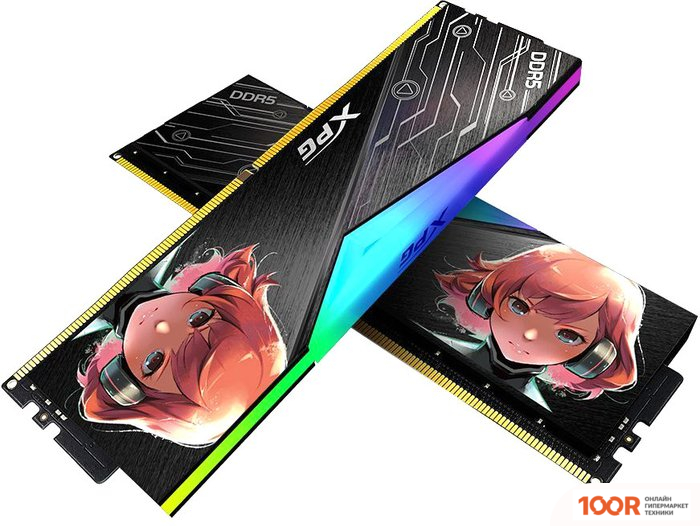 Оперативная память ADATA XPG LANCER RGB MERA EDITION 2X16ГБ DDR5 7200 МГЦ AX5U7200C3416G-DCLARMLBK (218441)