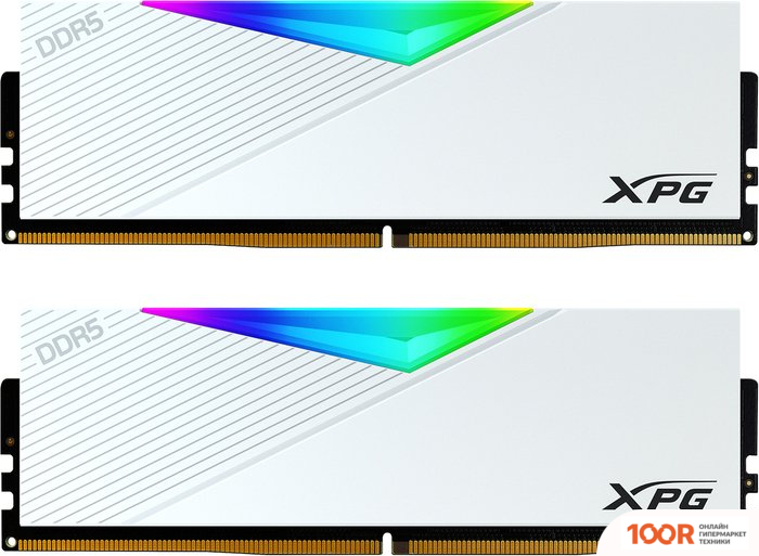 Оперативная память ADATA XPG LANCER RGB 2X16ГБ DDR5 6800 МГЦ AX5U6800C3416G-DCLARWH (218431)