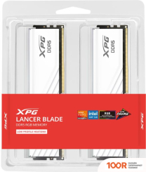 Оперативная память ADATA XPG LANCER BLADE RGB 2X16ГБ DDR5 6000 МГЦ AX5U6000C3416G-DTLABRWH (218408)
