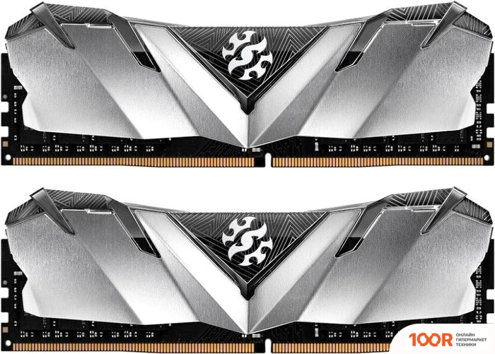 Оперативная память ADATA XPG GAMMIX D30 2X8ГБ DDR4 3600 МГЦ AX4U36008G18I-DB30 (218300)