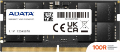 Оперативная память ADATA 8ГБ DDR5 SODIMM 4800 МГЦ AD5S48008G-S (218133)