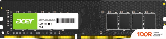 Оперативная память Acer UD100 16ГБ DDR4 2666 МГЦ BL.9BWWA.226 (218085)