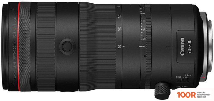 Объектив Canon RF 70-200MM F2.8L IS USM Z (ЧЕРНЫЙ) (217906)