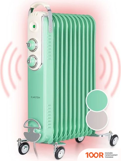 Klarstein THERMAXX RETROHEAT 2500W (ЗЕЛЕНЫЙ) (216887)