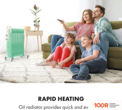 Klarstein THERMAXX RETROHEAT 2500W (ЗЕЛЕНЫЙ) (216887)