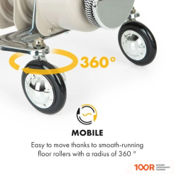 Klarstein THERMAXX RETROHEAT 2000W (СЕРЫЙ) (216886)