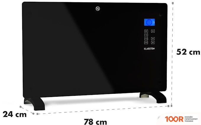 Klarstein NORDERNEY 2000W (ЧЕРНЫЙ) (216881)