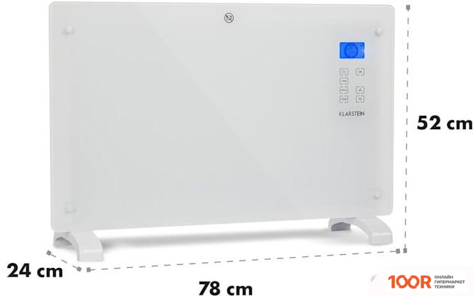 Klarstein NORDERNEY 2000W (БЕЛЫЙ) (216880)