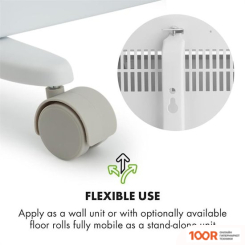 Klarstein HOT SPOT SLIMCURVE (БЕЛЫЙ) (216875)