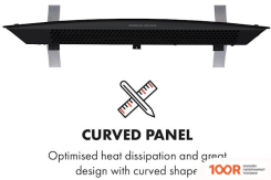 Klarstein BORNHOLM CURVED AMBIENT (ЧЕРНЫЙ) (216860)